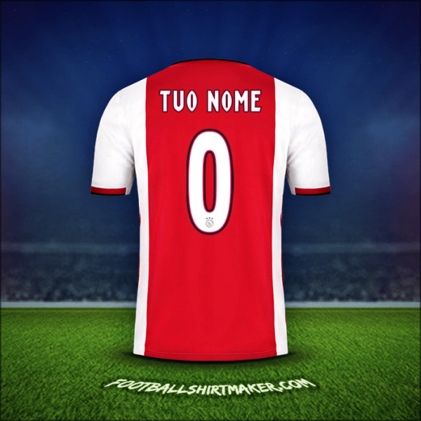 Maglia AFC Ajax 2019/20 -  tuo nome - 0