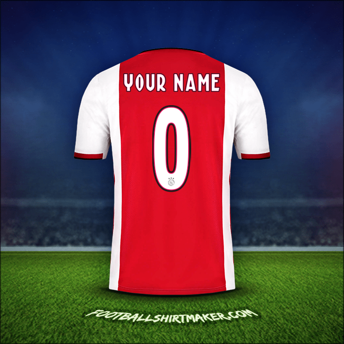 Jersey AFC Ajax 2019/20 -  your name - 0