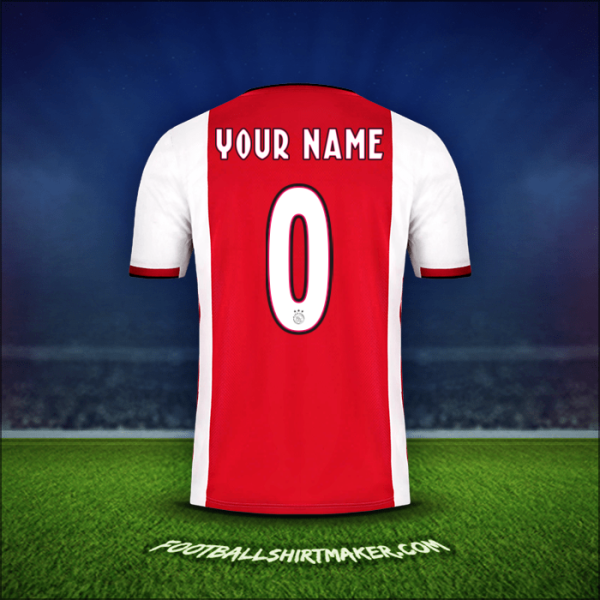 Jersey AFC Ajax 2019/20 -  your name - 0