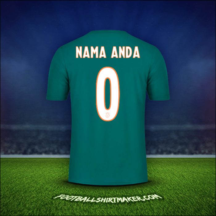 Jersey AFC Ajax 2019/20 Alternatif -  nama anda - 0