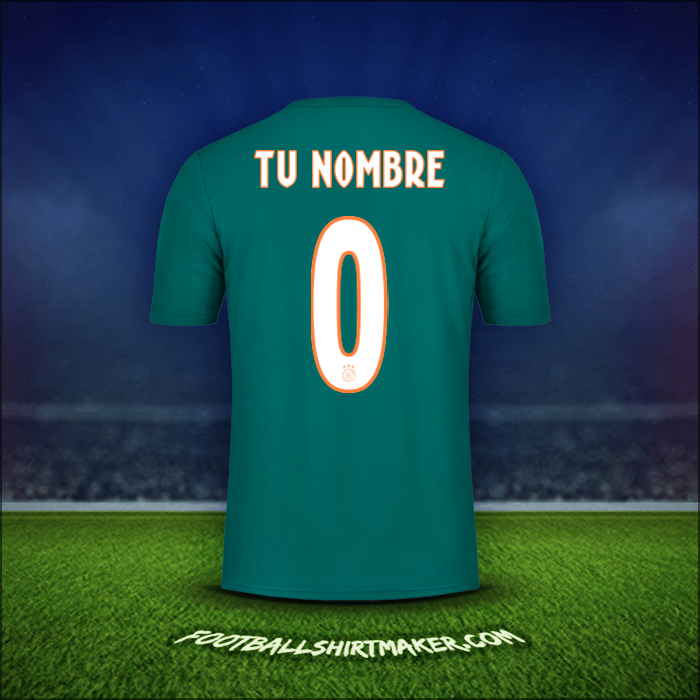 Camiseta AFC Ajax 2019/20 Visita -  tu nombre - 0