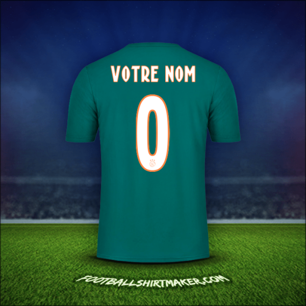 Maillot AFC Ajax 2019/20 Extérieur -  votre nom - 0