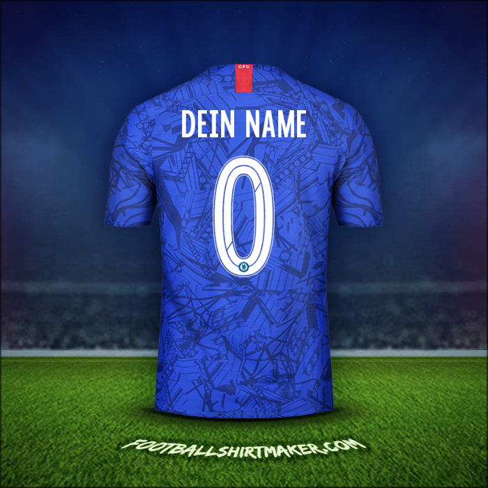 Trikot Chelsea Cup 2019/20 -  dein name - 0