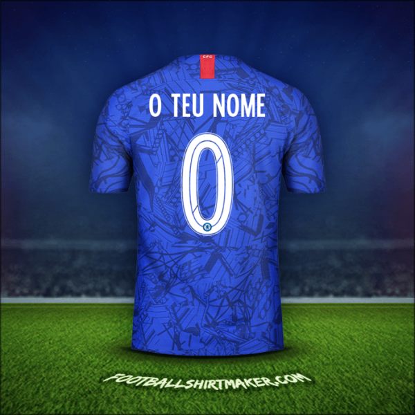 Camisola Chelsea Cup 2019/20 -  o teu nome - 0