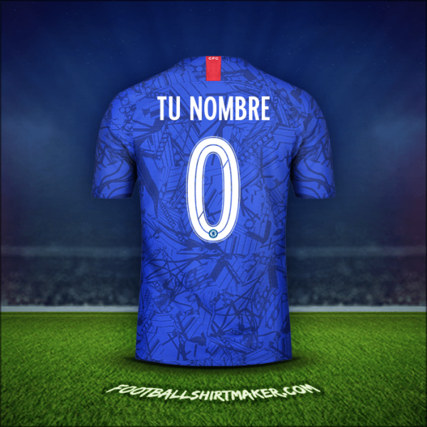 Camiseta Chelsea Cup 2019/20 -  tu nombre - 0