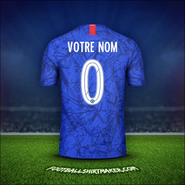 Maillot Chelsea Cup 2019/20 -  votre nom - 0