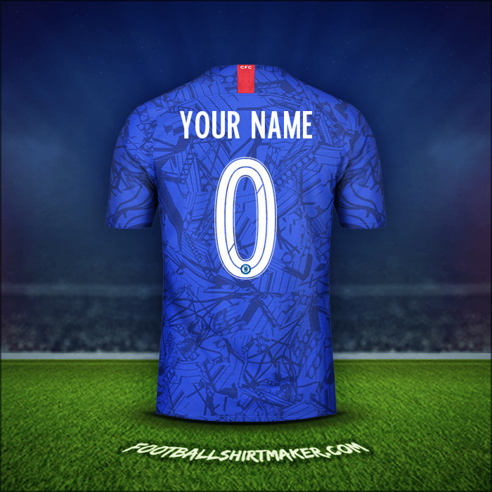Jersey Chelsea Cup 2019/20 -  your name - 0