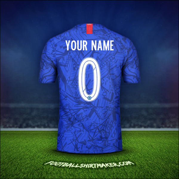 Jersey Chelsea Cup 2019/20 -  your name - 0