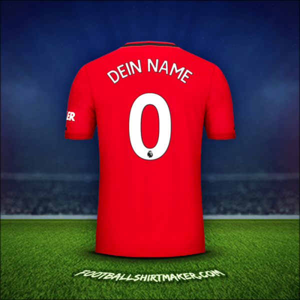 Trikot Manchester United 2019/20 -  dein name - 0