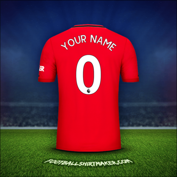 Jersey Manchester United 2019/20 -  your name - 0