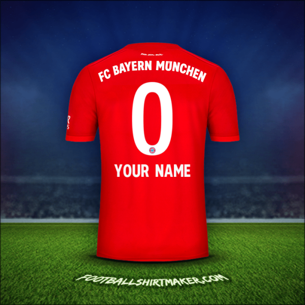 Shirt FC Bayern Munchen 2019/20 -  your name - 0