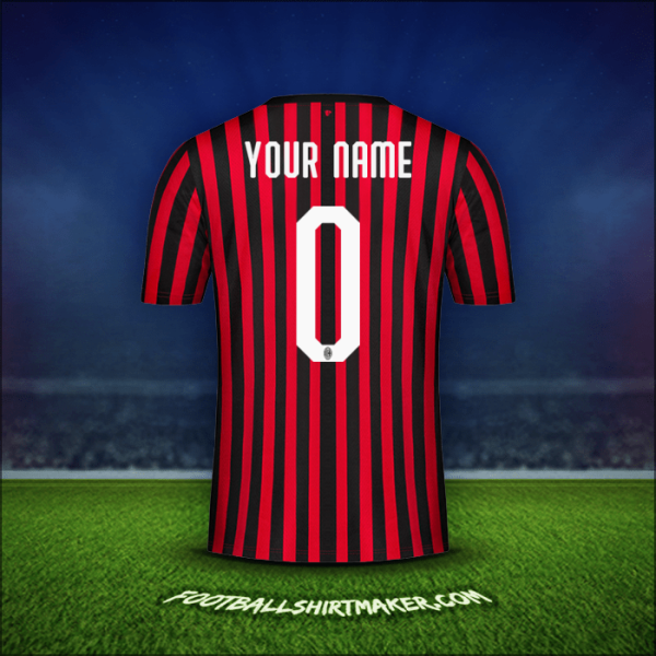 Shirt AC Milan 2019/20 -  your name - 0