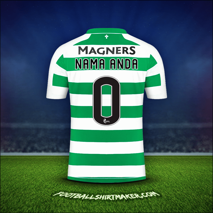 Jersey Celtic FC 2019/20 -  nama anda - 0