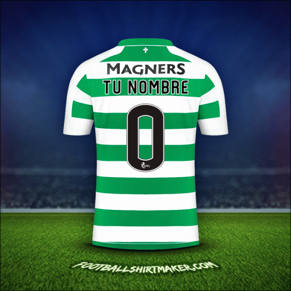 Camiseta Celtic FC 2019/20 -  tu nombre - 0