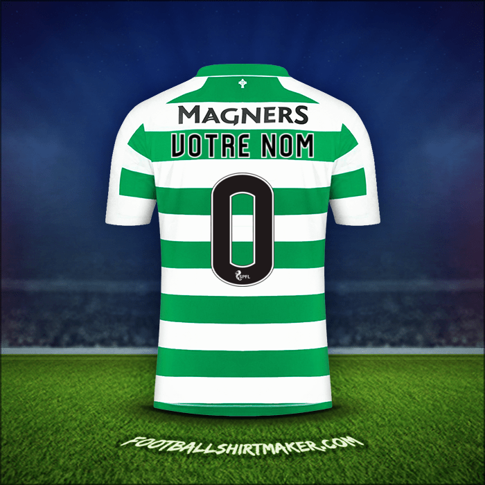 Maillot Celtic FC 2019/20 -  votre nom - 0