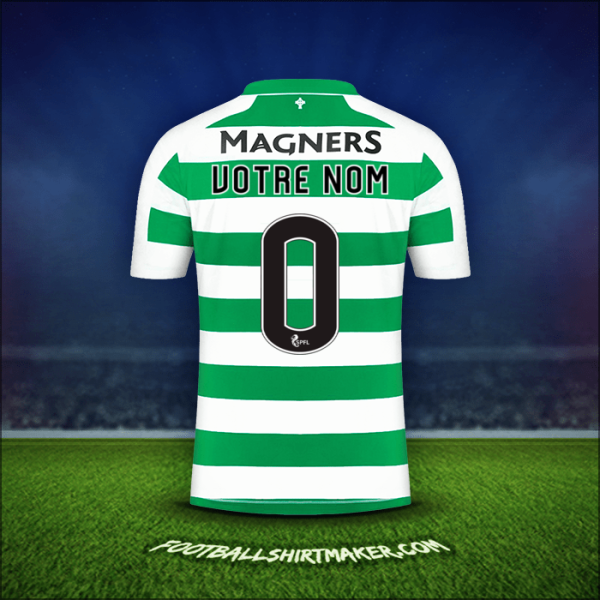 Maillot Celtic FC 2019/20 -  votre nom - 0