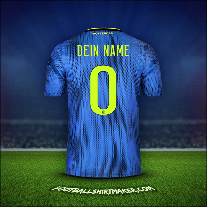 Trikot Feyenoord Rotterdam 2019/20 Auswärts -  dein name - 0