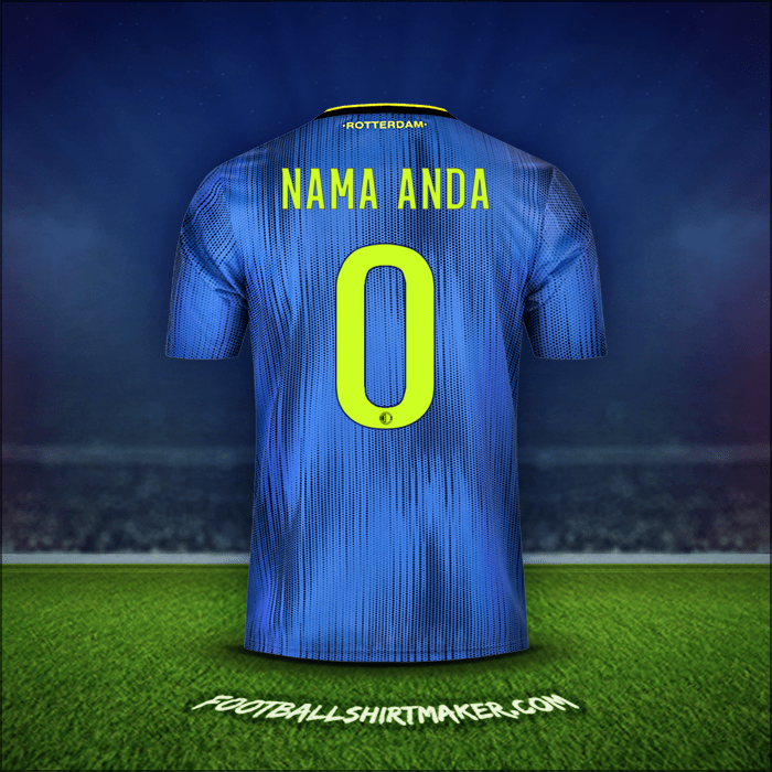 Jersey Feyenoord Rotterdam 2019/20 Alternatif -  nama anda - 0