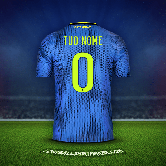 Maglia Feyenoord Rotterdam 2019/20 Seconda -  tuo nome - 0