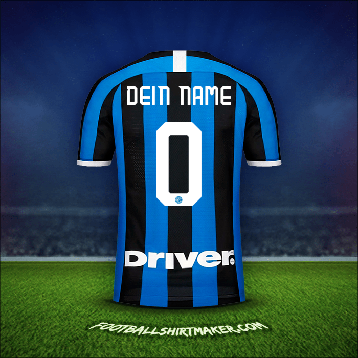 Trikot Inter 2019/20 -  dein name - 0