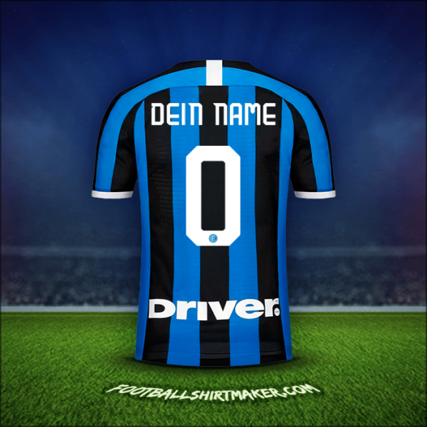 Trikot Inter 2019/20 -  dein name - 0