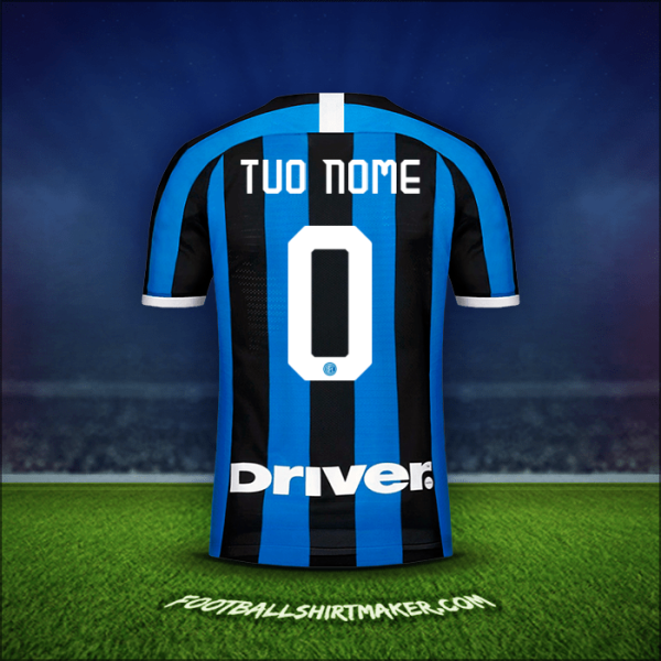 Maglia Inter 2019/20 -  tuo nome - 0