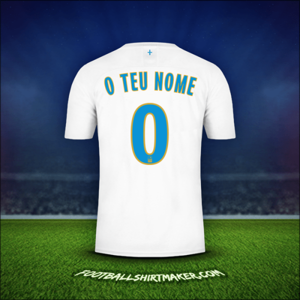 Camisola Olympique de Marseille 2019/20 -  o teu nome - 0