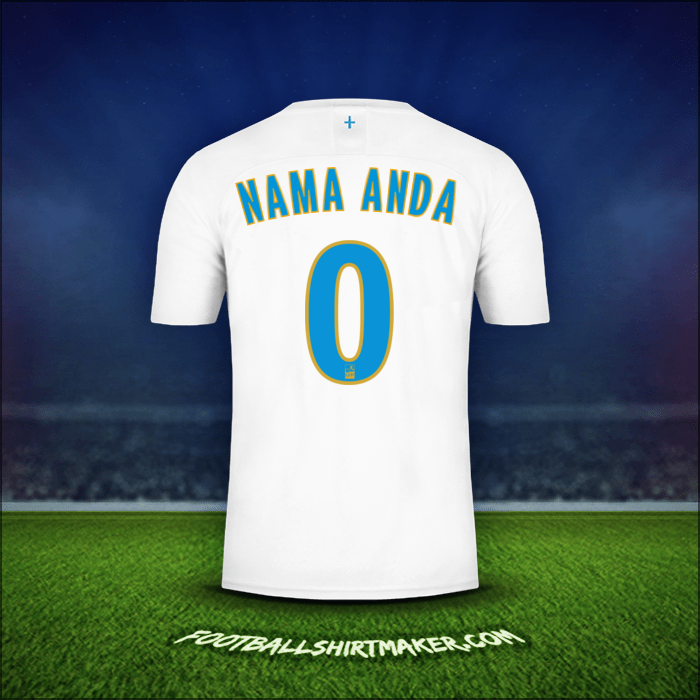 Jersey Olympique de Marseille 2019/20 -  nama anda - 0