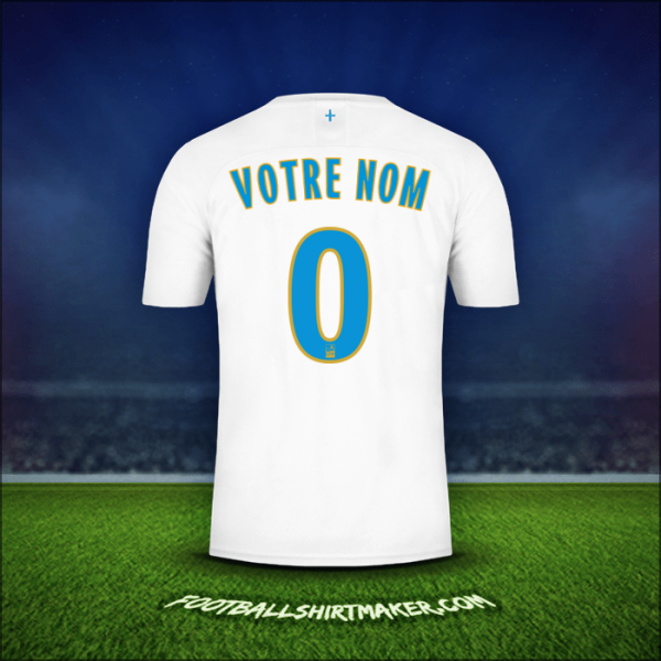 Maillot Olympique de Marseille 2019/20 -  votre nom - 0