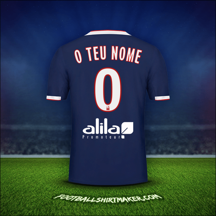 Camisola Olympique Lyon 2019/20 Alternativa -  o teu nome - 0