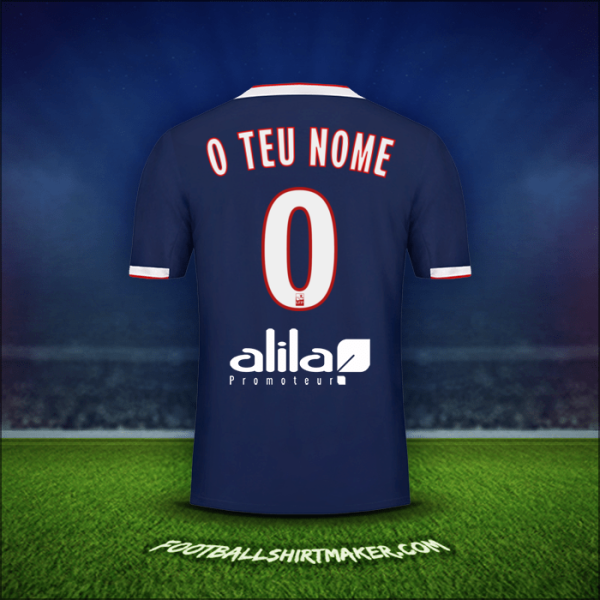 Camisola Olympique Lyon 2019/20 Alternativa -  o teu nome - 0