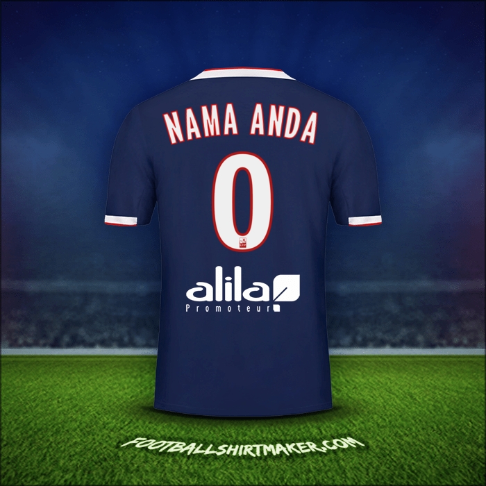 Jersey Olympique Lyon 2019/20 Alternatif -  nama anda - 0