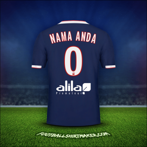 Jersey Olympique Lyon 2019/20 Alternatif -  nama anda - 0