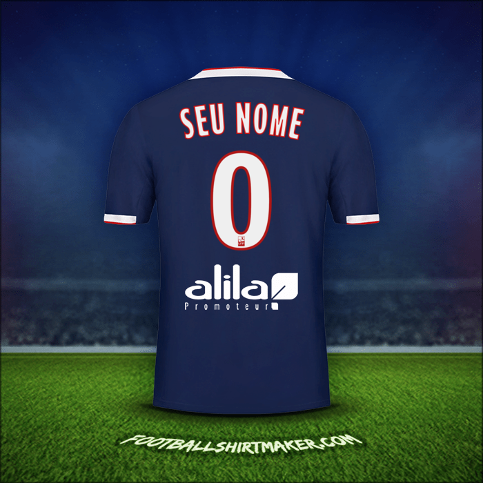 Camisa Olympique Lyon 2019/20 Alternativa -  seu nome - 0