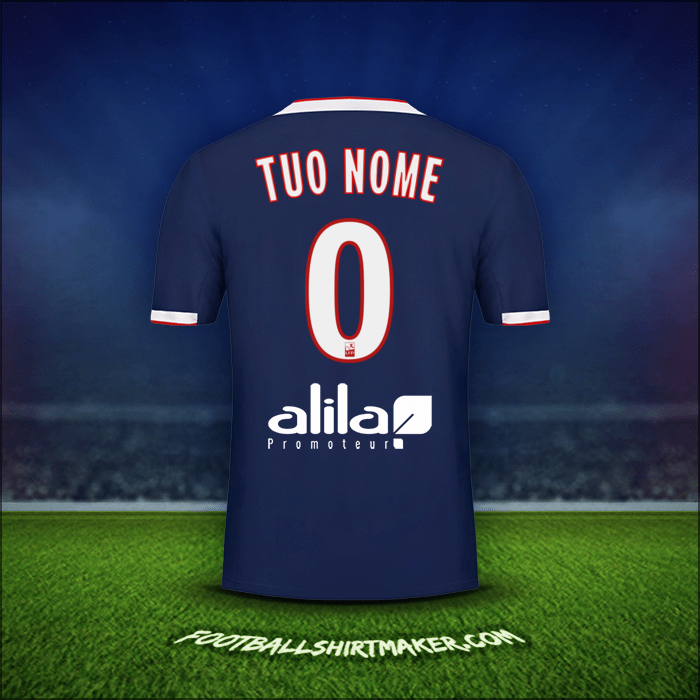 Maglia Olympique Lyon 2019/20 Seconda -  tuo nome - 0