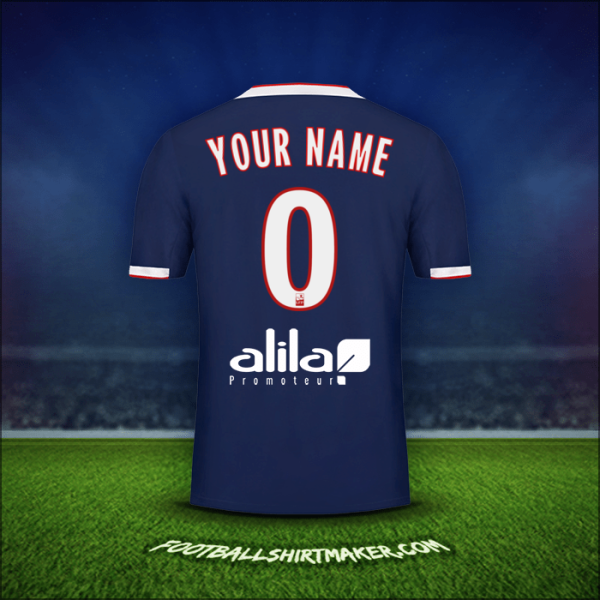Shirt Olympique Lyon 2019/20 Away -  your name - 0