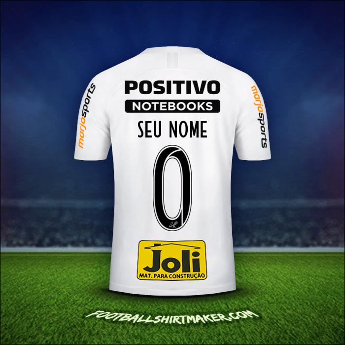 Camisa Corinthians 2019/20 -  seu nome - 0