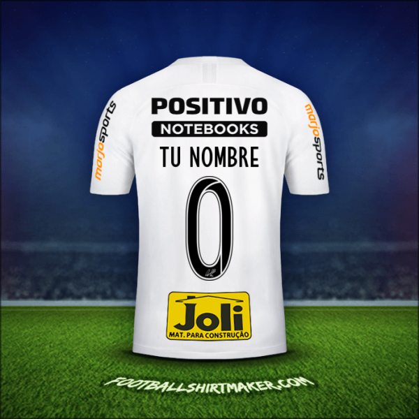 Camiseta Corinthians 2019/20 -  tu nombre - 0