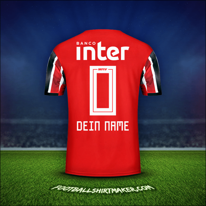 Trikot Sao Paulo FC 2019/20 Auswärts -  dein name - 0