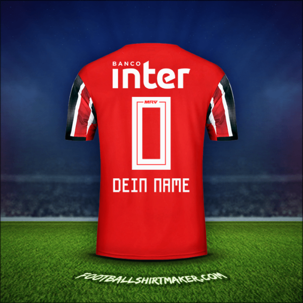 Trikot Sao Paulo FC 2019/20 Auswärts -  dein name - 0