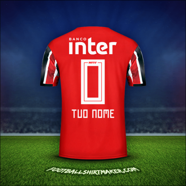 Maglia Sao Paulo FC 2019/20 Seconda -  tuo nome - 0