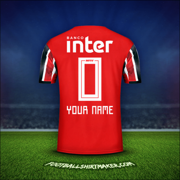 Jersey Sao Paulo FC 2019/20 Away -  your name - 0