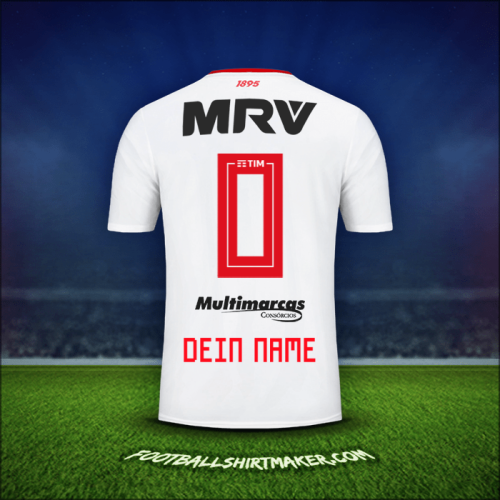 Trikot Flamengo 2019 Auswärts -  dein name - 0