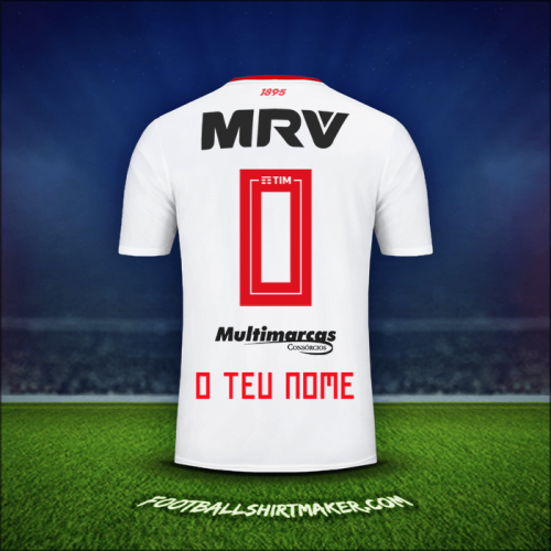 Camisola Flamengo 2019 Alternativa -  o teu nome - 0