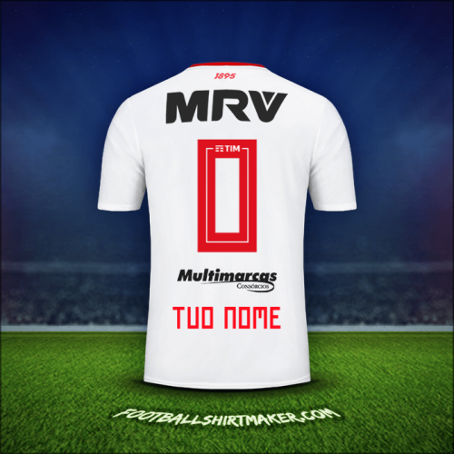 Maglia Flamengo 2019 Seconda -  tuo nome - 0