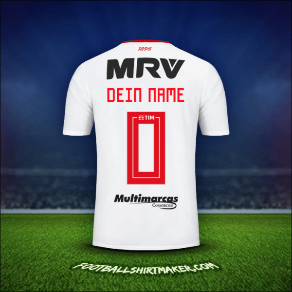 Trikot Flamengo Libertadores 2019 Auswärts -  dein name - 0