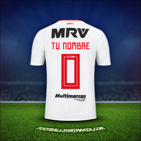 Jersey Flamengo Libertadores 2019 Visita -  tu nombre - 0