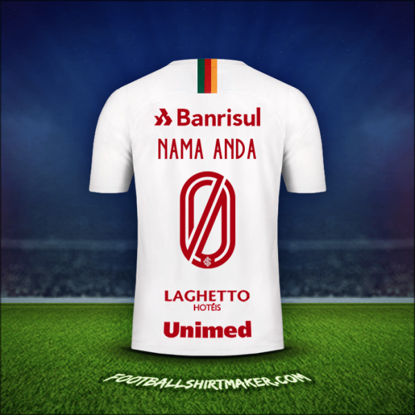 Jersey Internacional 2019/20 Alternatif -  nama anda - 0