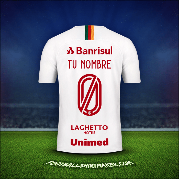 Jersey Internacional 2019/20 Visita -  tu nombre - 0