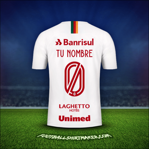 Jersey Internacional 2019/20 Visita -  tu nombre - 0